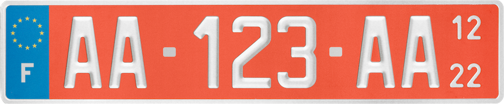 Red Number Plate Meaning In France UK And Europe Red Number Plate Meaning In France UK And Europe