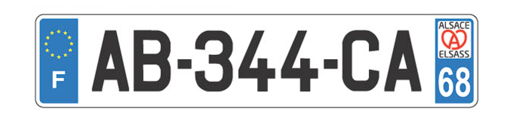 plaque avec logo elsass