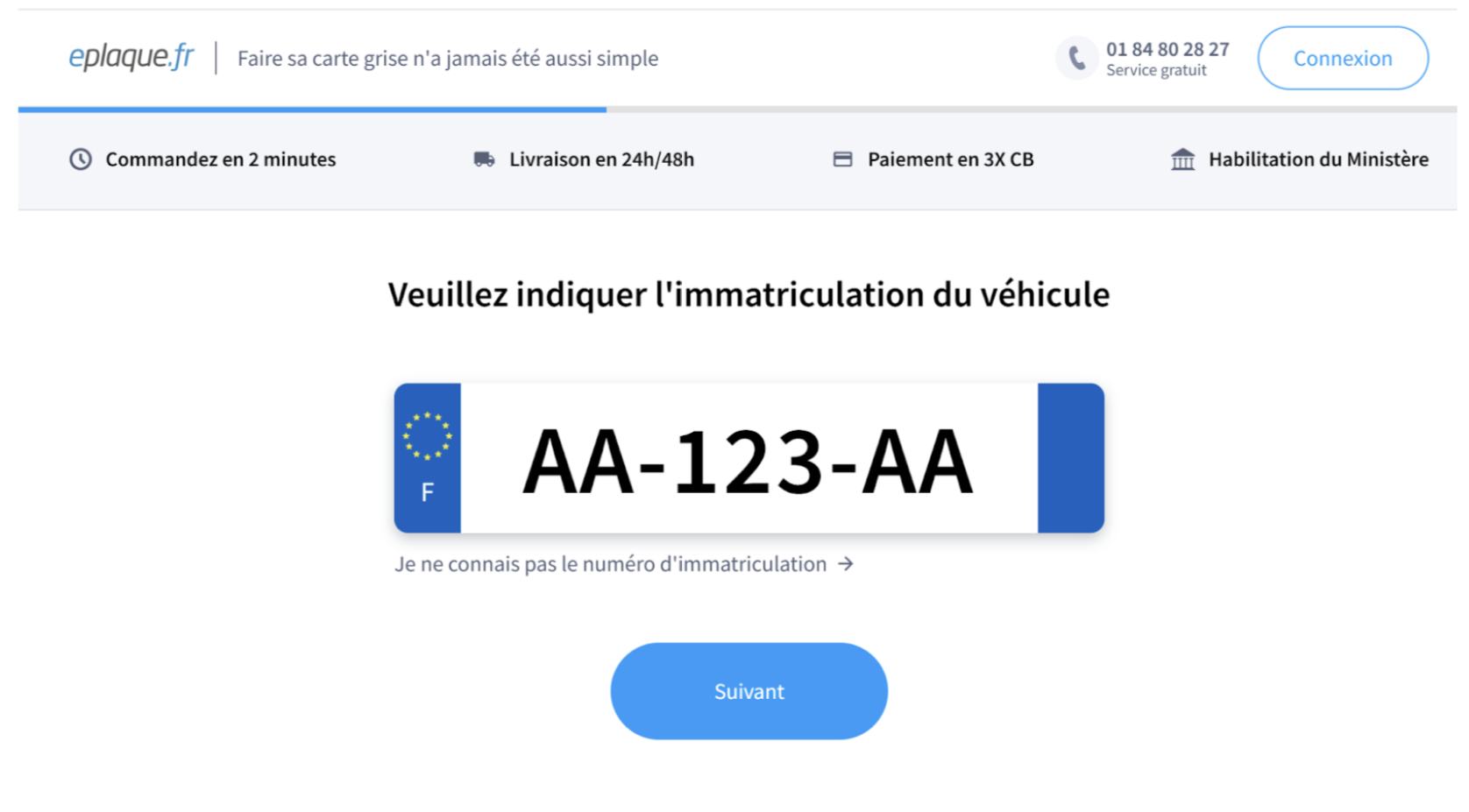 Carte Grise Minute
