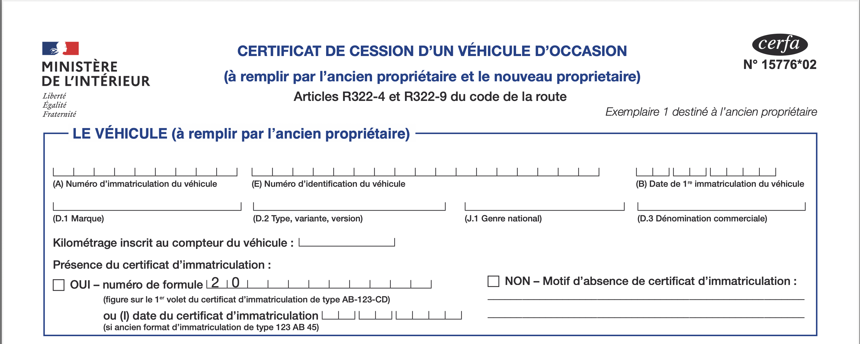 Certificat De Cession 2026 T l charger Le Cerfa 15776 PDF Guide Complet Certificat De Cession 2026 T l charger Le Cerfa 15776 PDF Guide Complet