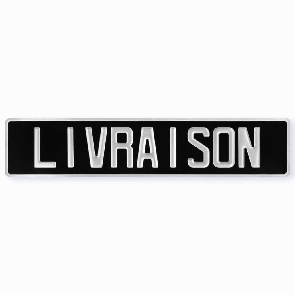 plaque signalétique collection "livraison"