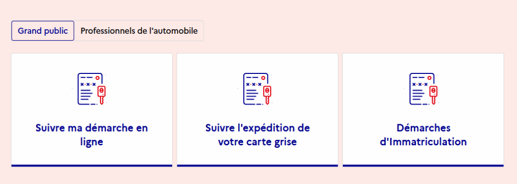 suivi carte grise sur le site de l'ANTS