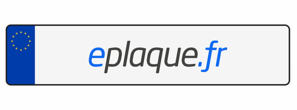 European union blank number plate template