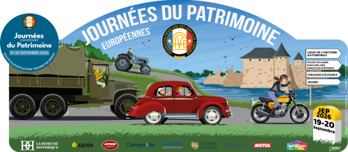 Illustration Journées européennes du Patrimoine : la FFVE se prépare pour faire participer les voitures anciennes à la fête