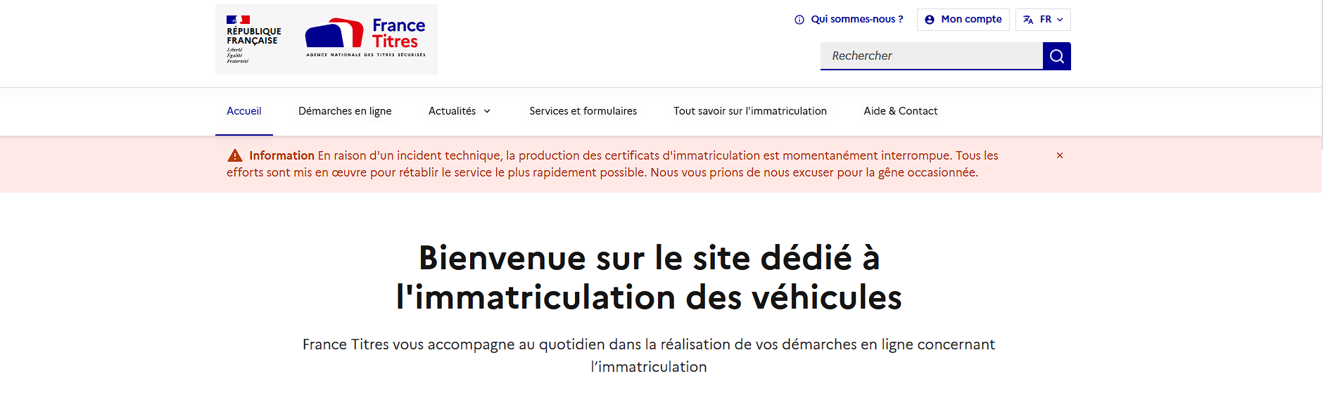 Illustration Cartes grises : la production des certificats est interrompue